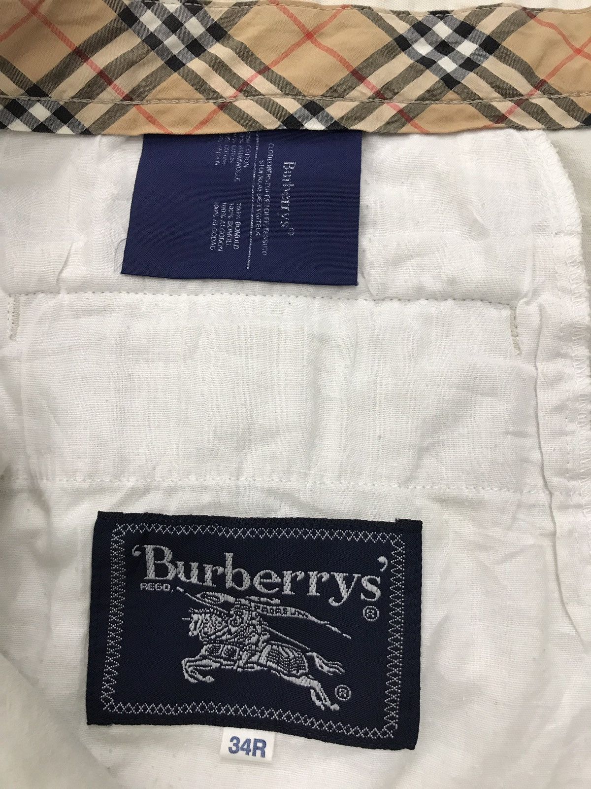 Burberry Burberry Cotton Khakis Pants Slack Casual Size US 31 - 5 Thumbnail