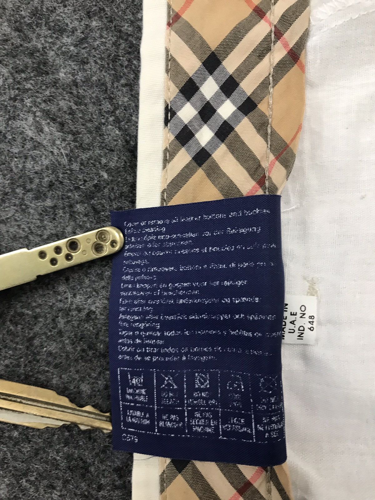 Burberry Burberry Cotton Khakis Pants Slack Casual Size US 31 - 7 Thumbnail