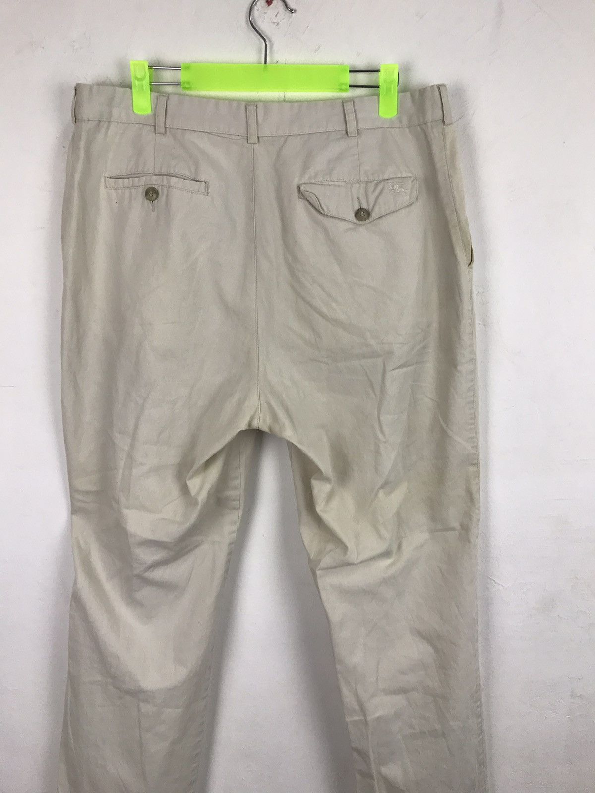Burberry Burberry Cotton Khakis Pants Slack Casual Size US 31 - 4 Thumbnail