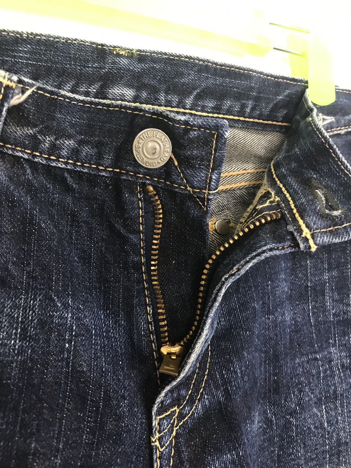 The Flat Head The Flat Head Balder Denim Jeans Pant Zipper Size 28" / US 6 / IT 42 - 6 Thumbnail