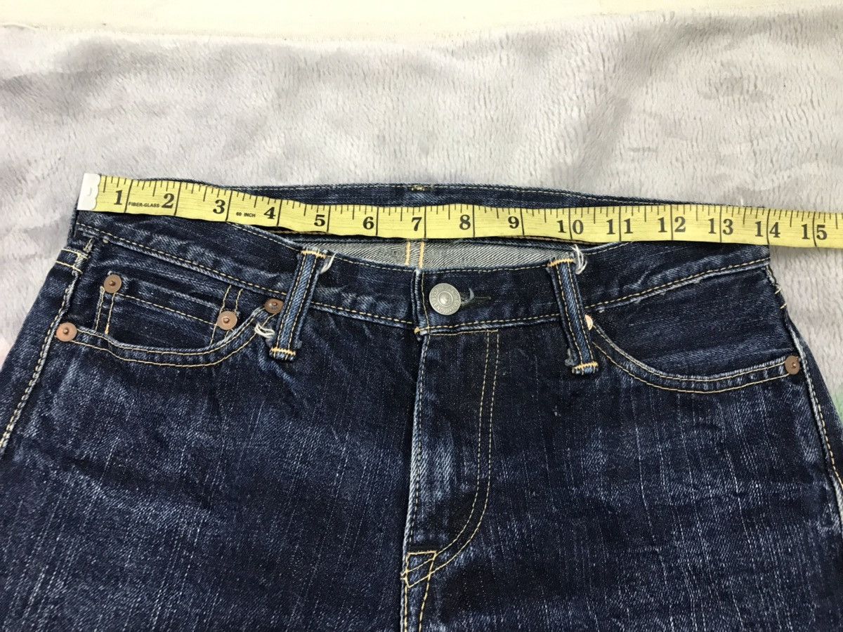 The Flat Head The Flat Head Balder Denim Jeans Pant Zipper Size 28" / US 6 / IT 42 - 11 Thumbnail