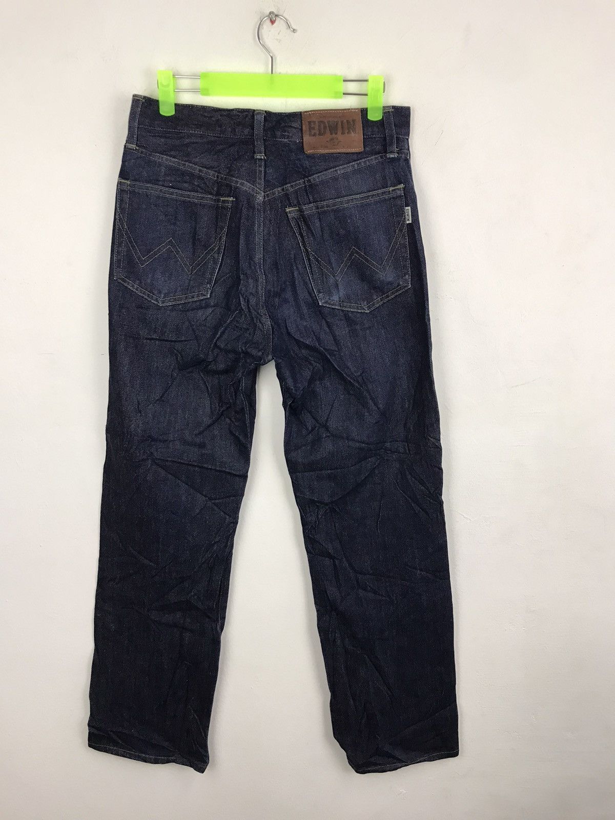 Edwin Vintage 90s Edwin Lot 404 Distressed Denim Jeans Indigo Size US 28 / EU 44 - 1 Thumbnail