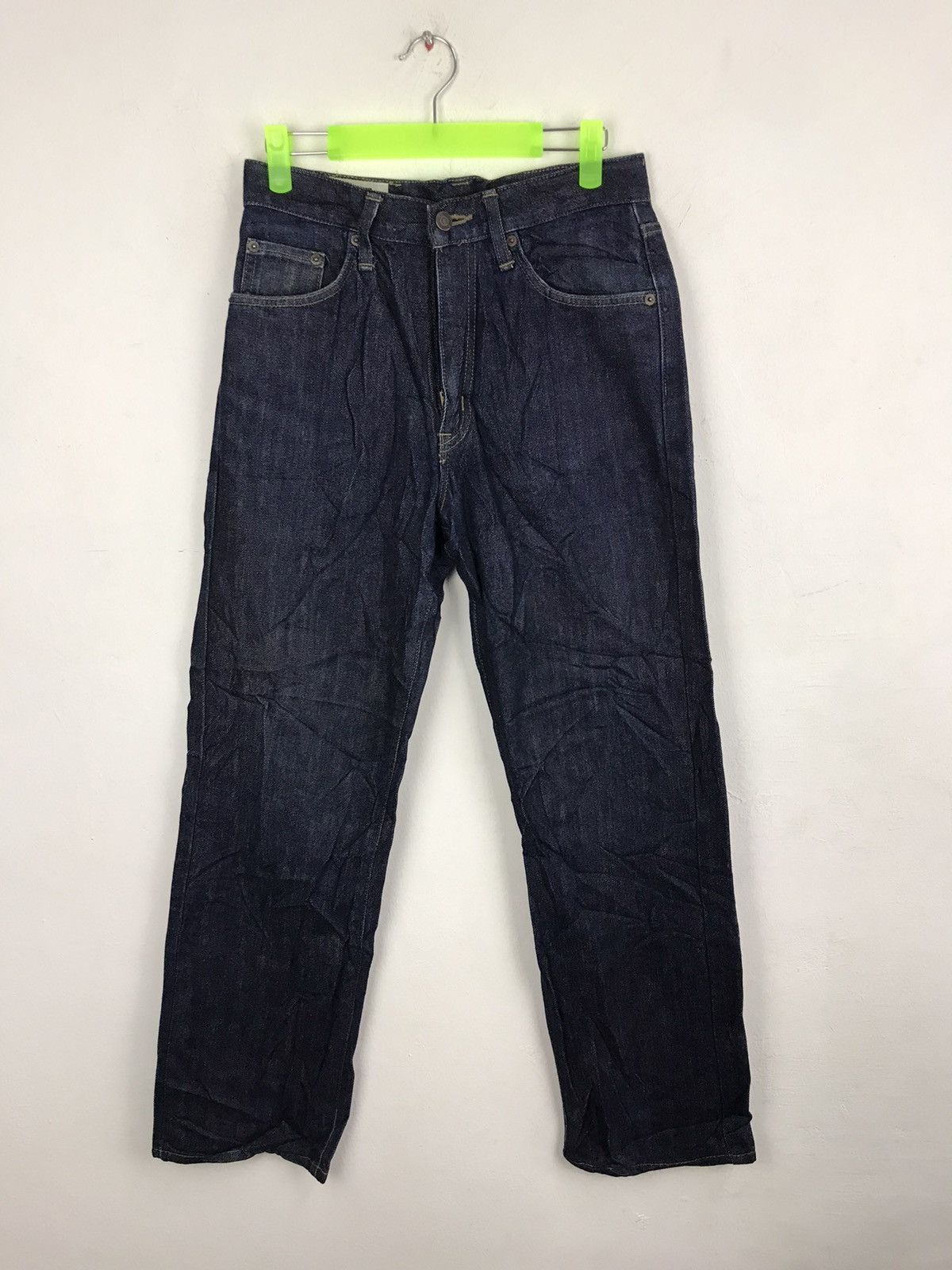 Edwin Vintage 90s Edwin Lot 404 Distressed Denim Jeans Indigo Size US 28 / EU 44 - 3 Thumbnail