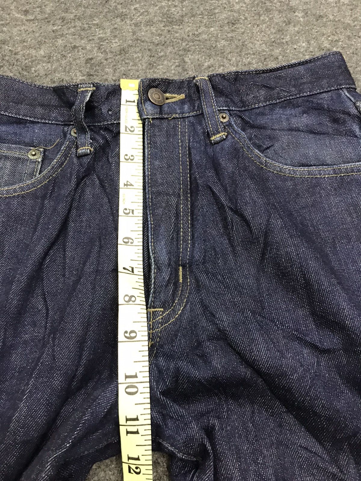 Edwin Vintage 90s Edwin Lot 404 Distressed Denim Jeans Indigo Size US 28 / EU 44 - 9 Thumbnail