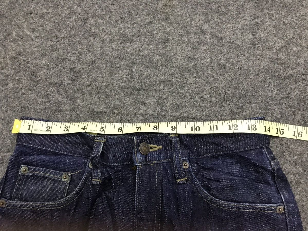 Edwin Vintage 90s Edwin Lot 404 Distressed Denim Jeans Indigo Size US 28 / EU 44 - 6 Thumbnail