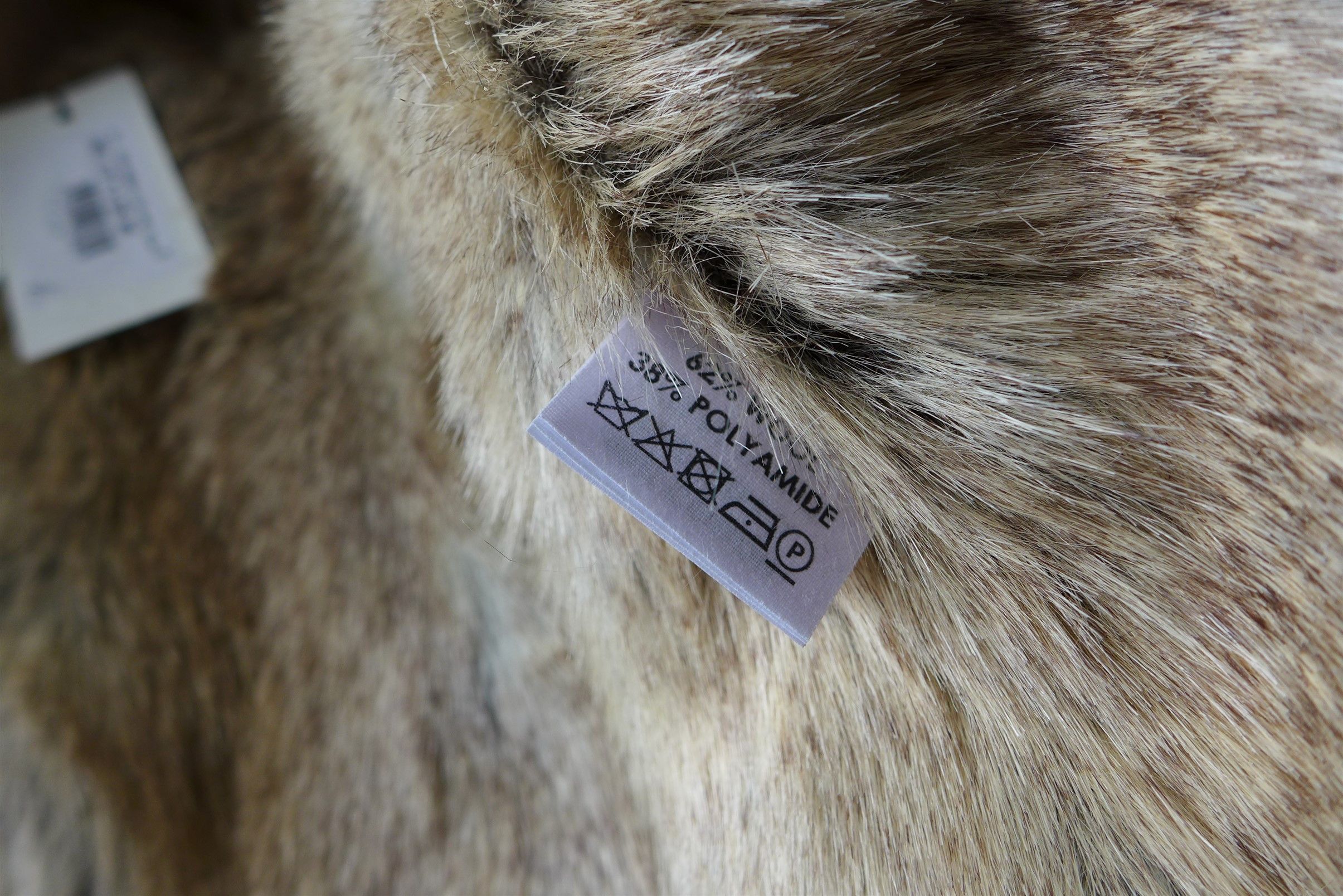 Dries Van Noten Dries Van Noten Rawly Faux Fur Lined Coat - Anthracite Wool Size US M / EU 48-50 / 2 - 11 Thumbnail