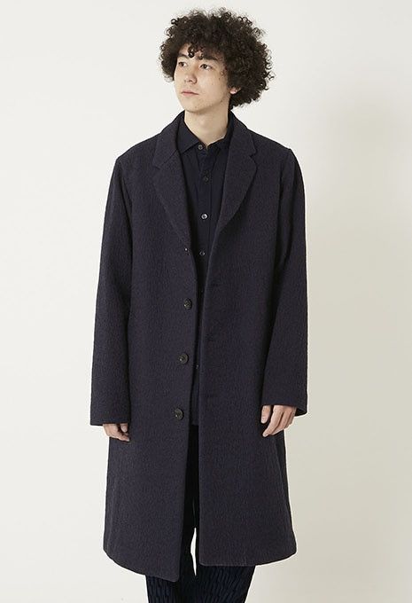 Blue Blue Japan Blue Blue Japan Kumo Gakaru Textured Coat - Dark Navy Size US L / EU 52-54 / 3 - 1 Thumbnail