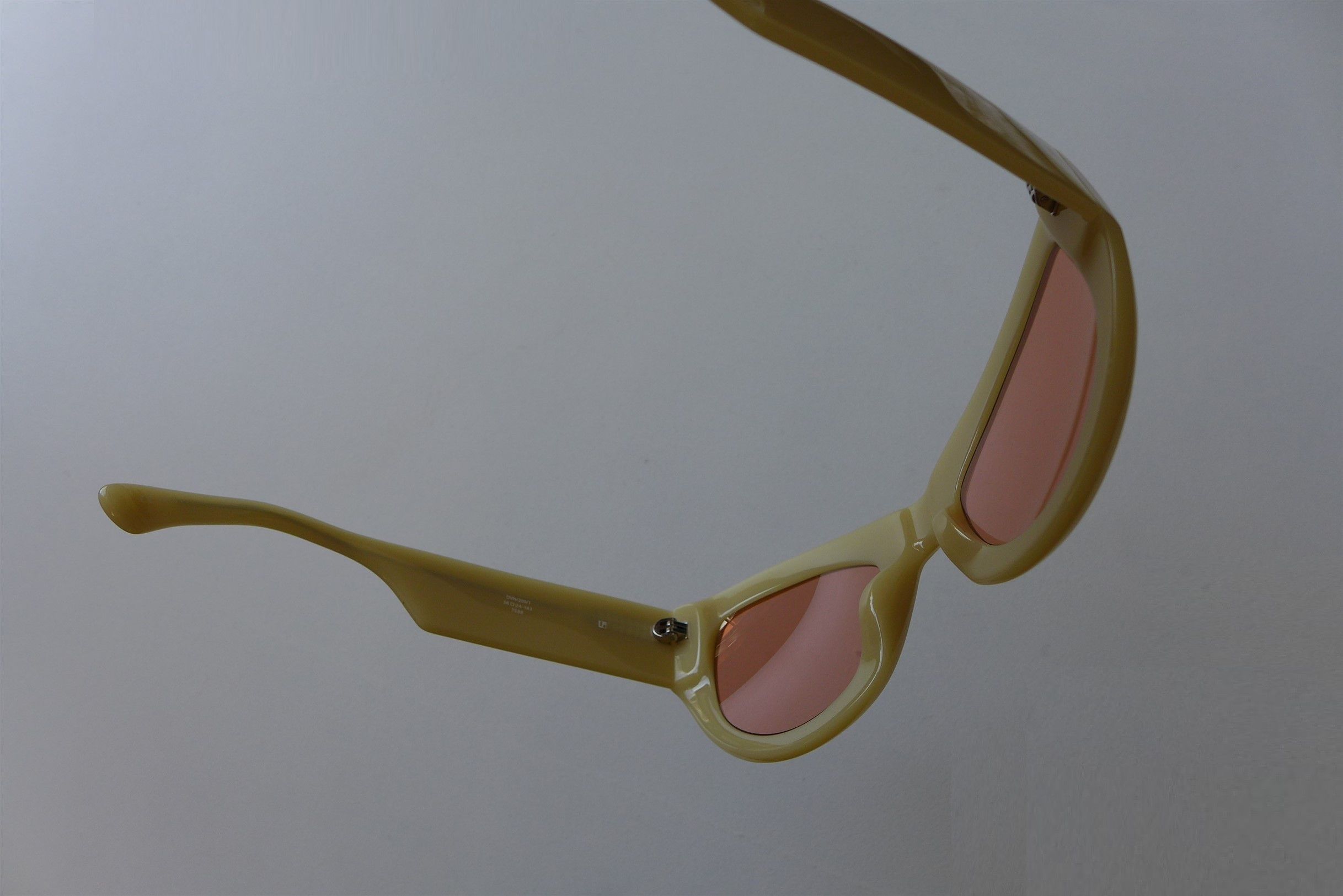 Dries Van Noten Dries Van Noten 209 Sunglasses -- Beige Acetate Size ONE SIZE - 14 Thumbnail