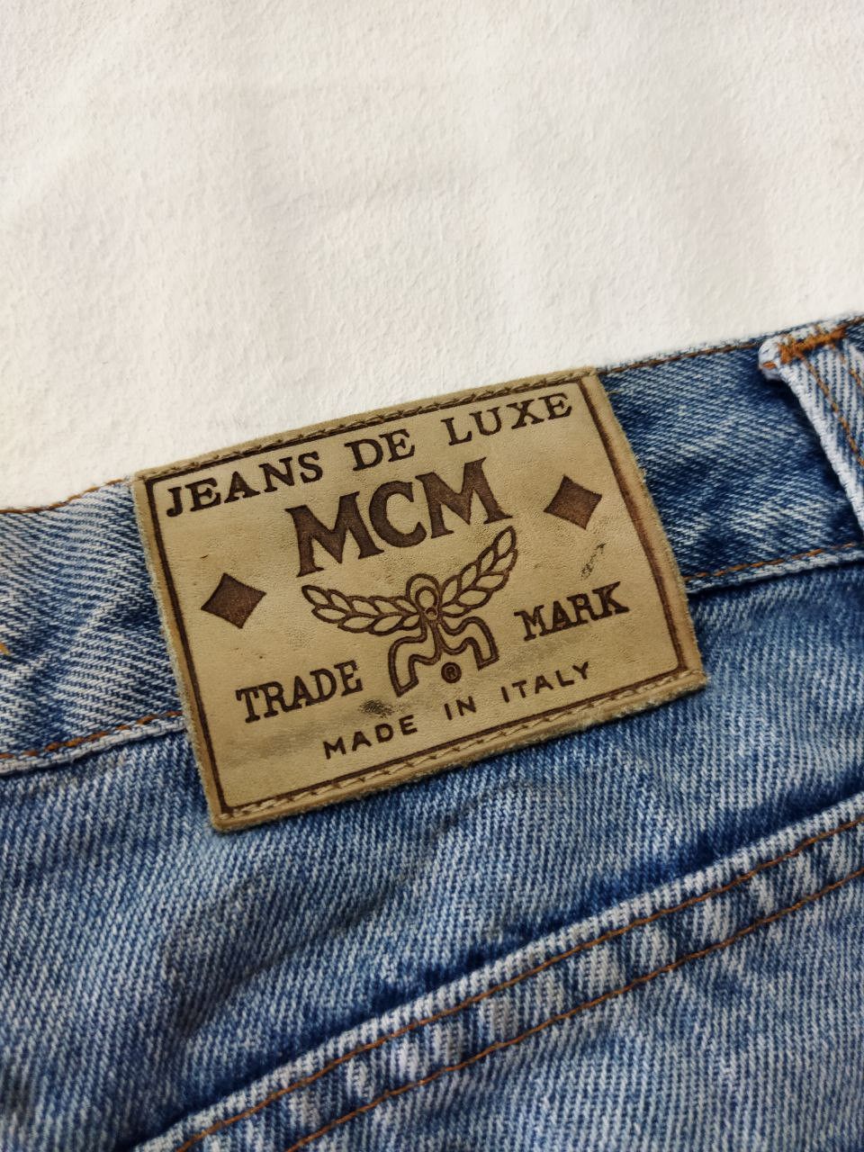MCM Vintage MCM Blue Jeans - Size 31 Size US 31 - 6 Thumbnail