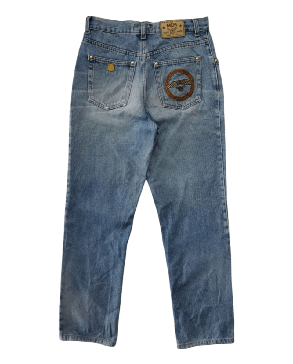 MCM Vintage MCM Blue Jeans - Size 31 Size US 31 - 1 Thumbnail