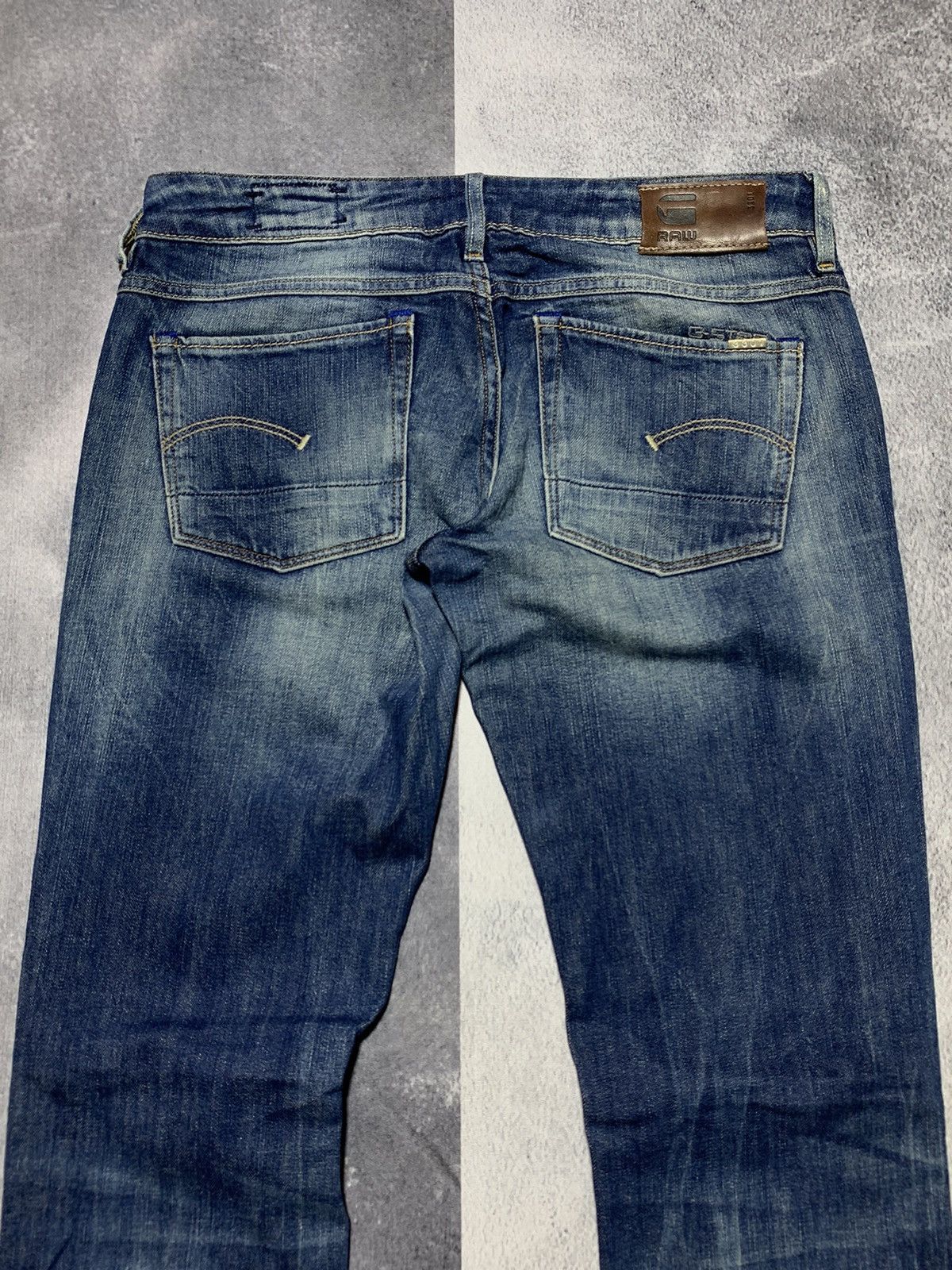 G-Star × Vintage Vintage G-star RAW denim jeans streetwear style size 29x32 Size 29" - 2 Thumbnail