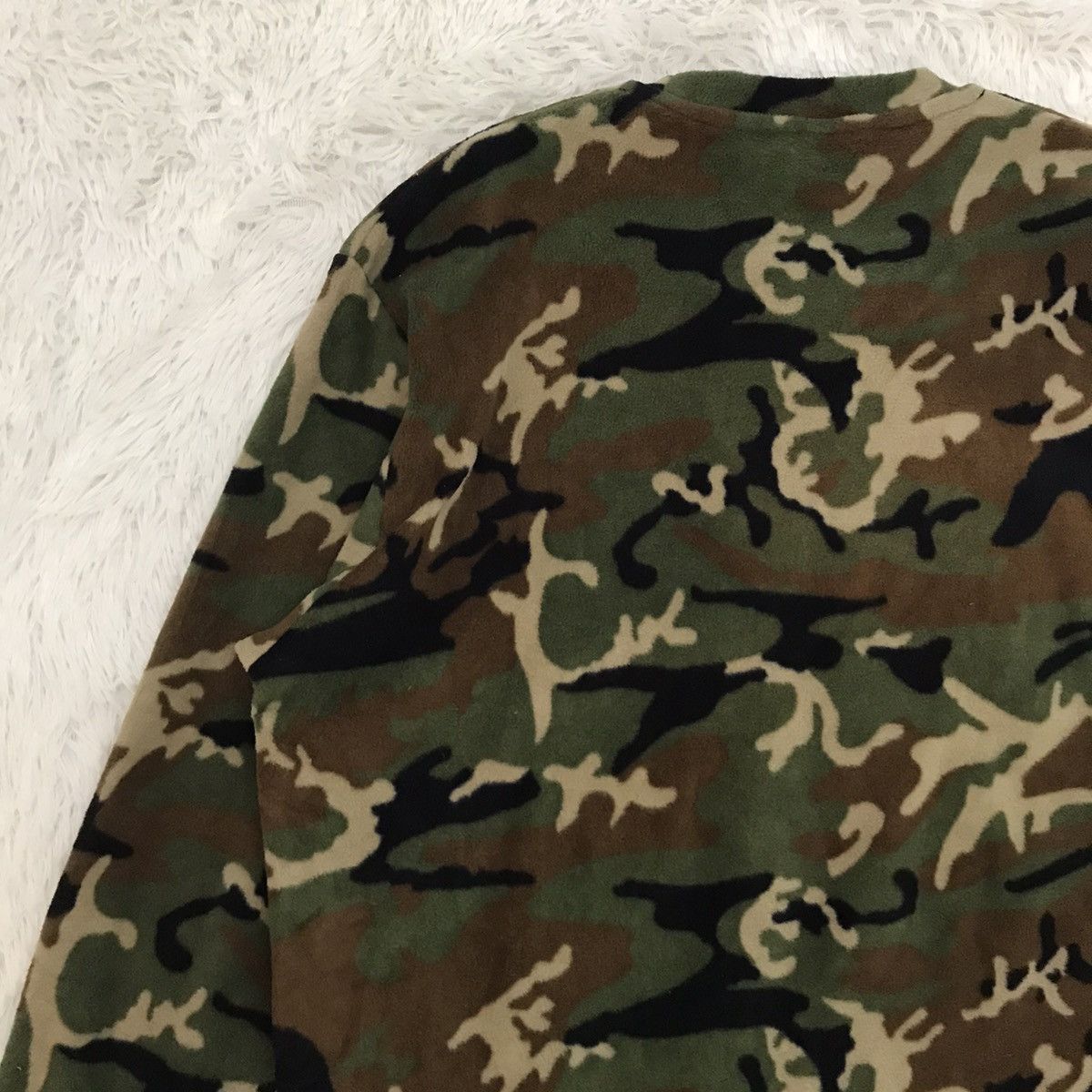 Andy Warhol × Uniqlo Andy Warhol Camo Fleece Size US L / EU 52-54 / 3 - 7 Thumbnail