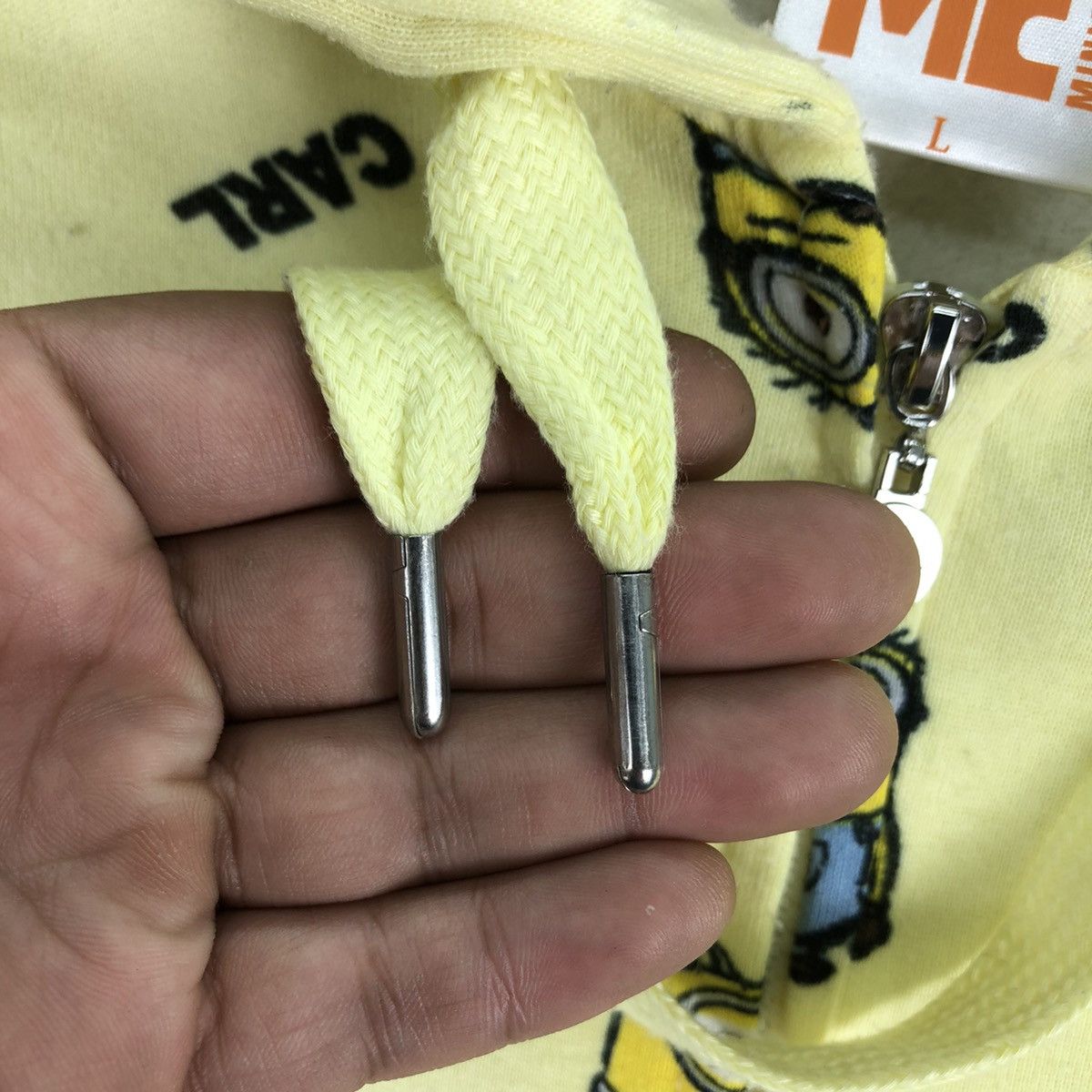 Anime × Cartoon Network Despicable Me Minion Made Full Peint Sweatshirt Hoodie Zip Size XS / US 0-2 / IT 36-38 - 8 Thumbnail