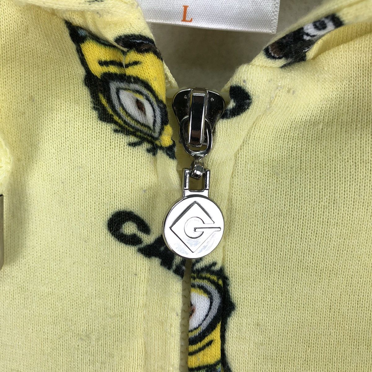 Anime × Cartoon Network Despicable Me Minion Made Full Peint Sweatshirt Hoodie Zip Size XS / US 0-2 / IT 36-38 - 11 Thumbnail