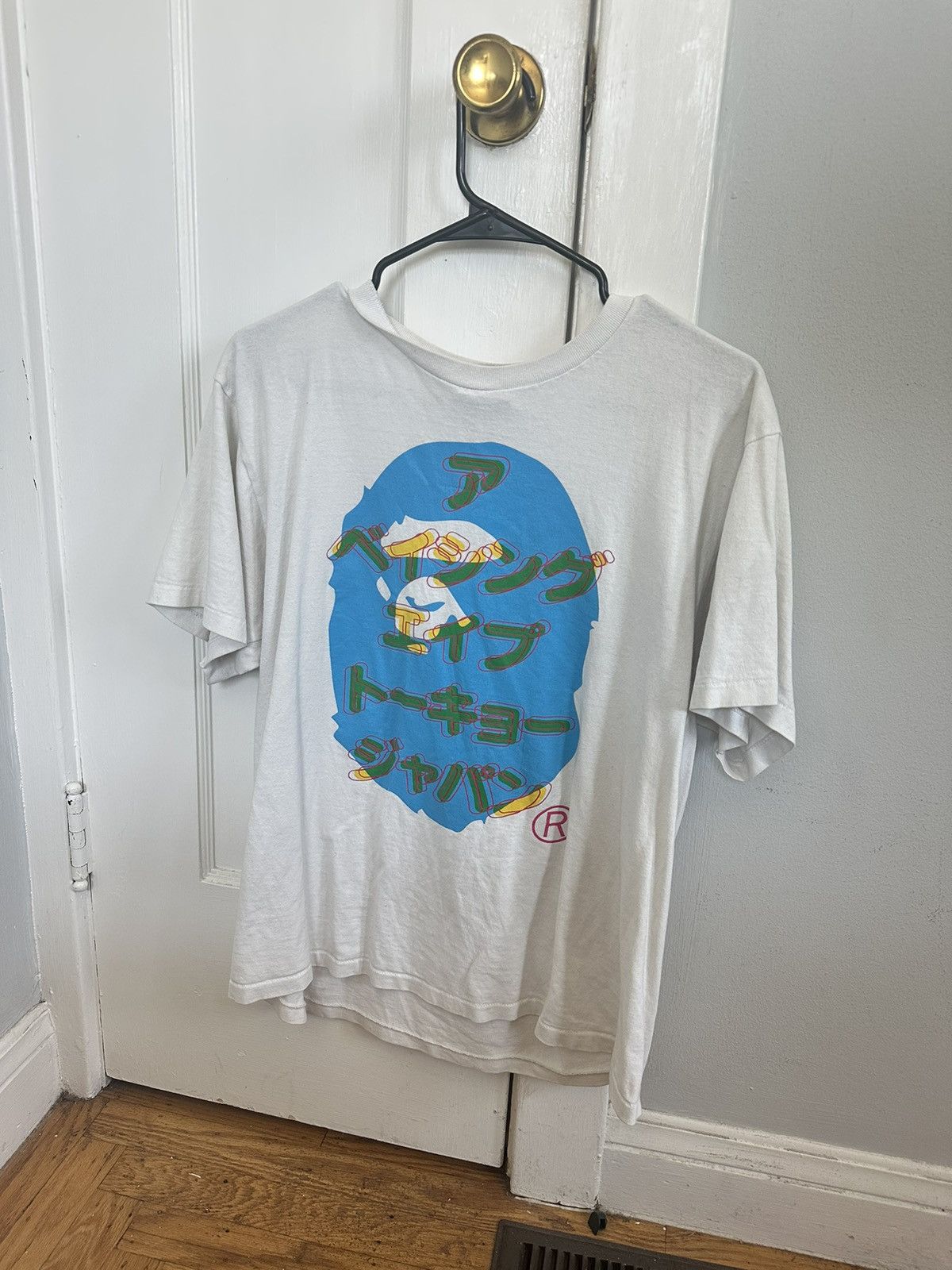 Bape Bape White Tee Size US M / EU 48-50 / 2 - 1 Thumbnail
