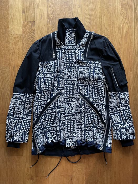 Sacai Sacai x Reyn Spooner Paisley Blouson Jacket | Grailed