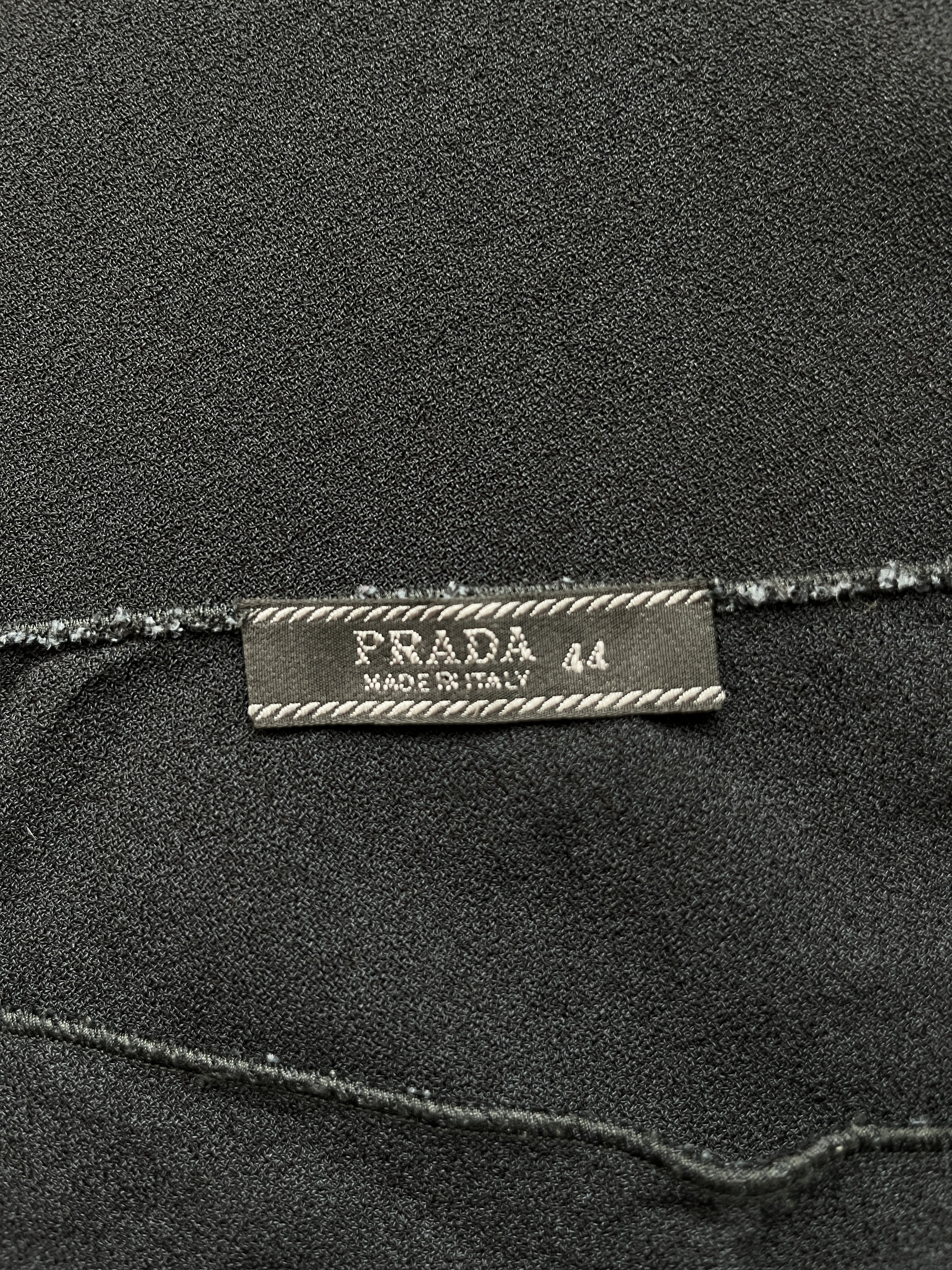 Prada ⚡️QUICK SALE⚡️Prada Midnight Blue A-Line Skirt Size 30" / US 8 / IT 44 - 3 Thumbnail