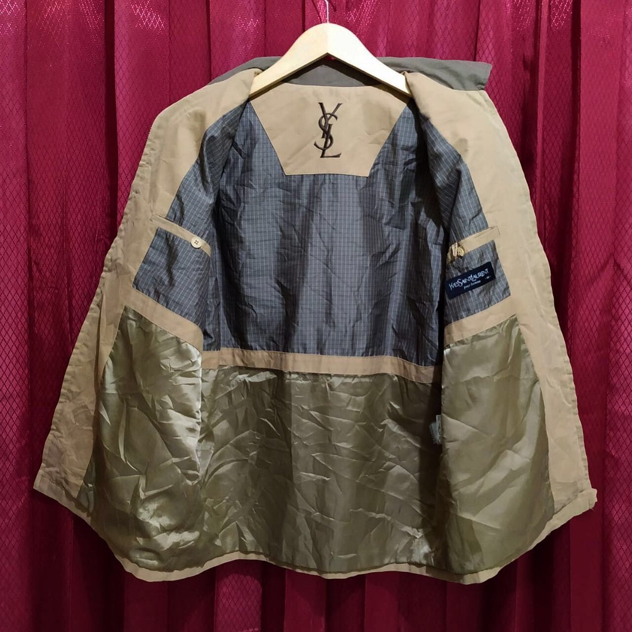 Yves Saint Laurent Vintage 90s YSL Yves Saint Laurent Jacket Size US M / EU 48-50 / 2 - 2 Thumbnail