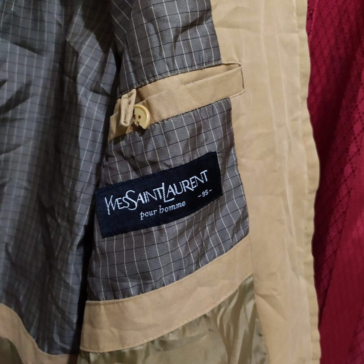 Yves Saint Laurent Vintage 90s YSL Yves Saint Laurent Jacket Size US M / EU 48-50 / 2 - 4 Thumbnail