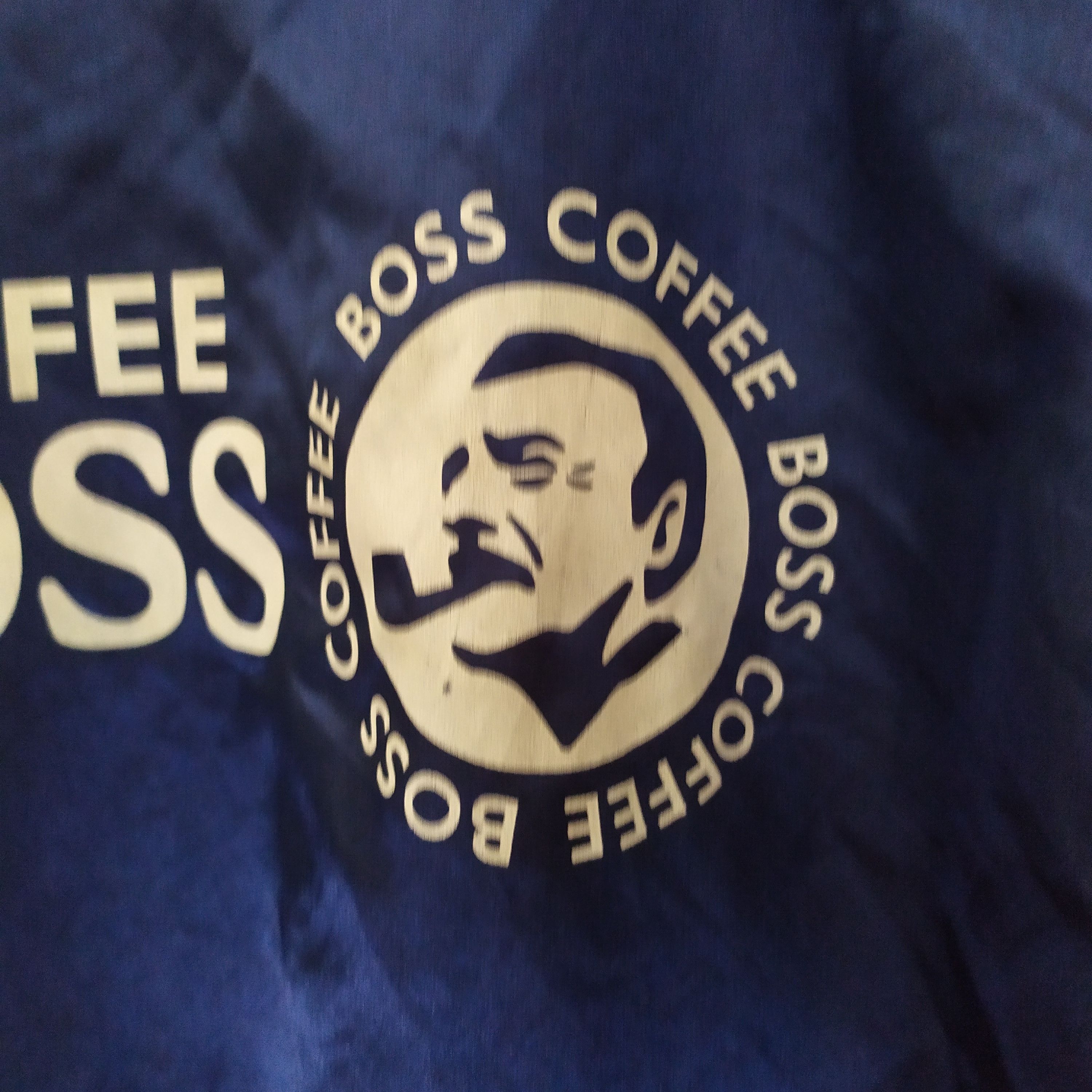 Japanese Brand Vintage 90S Boss Coffee Suntory Originals Design Size US L / EU 52-54 / 3 - 6 Thumbnail