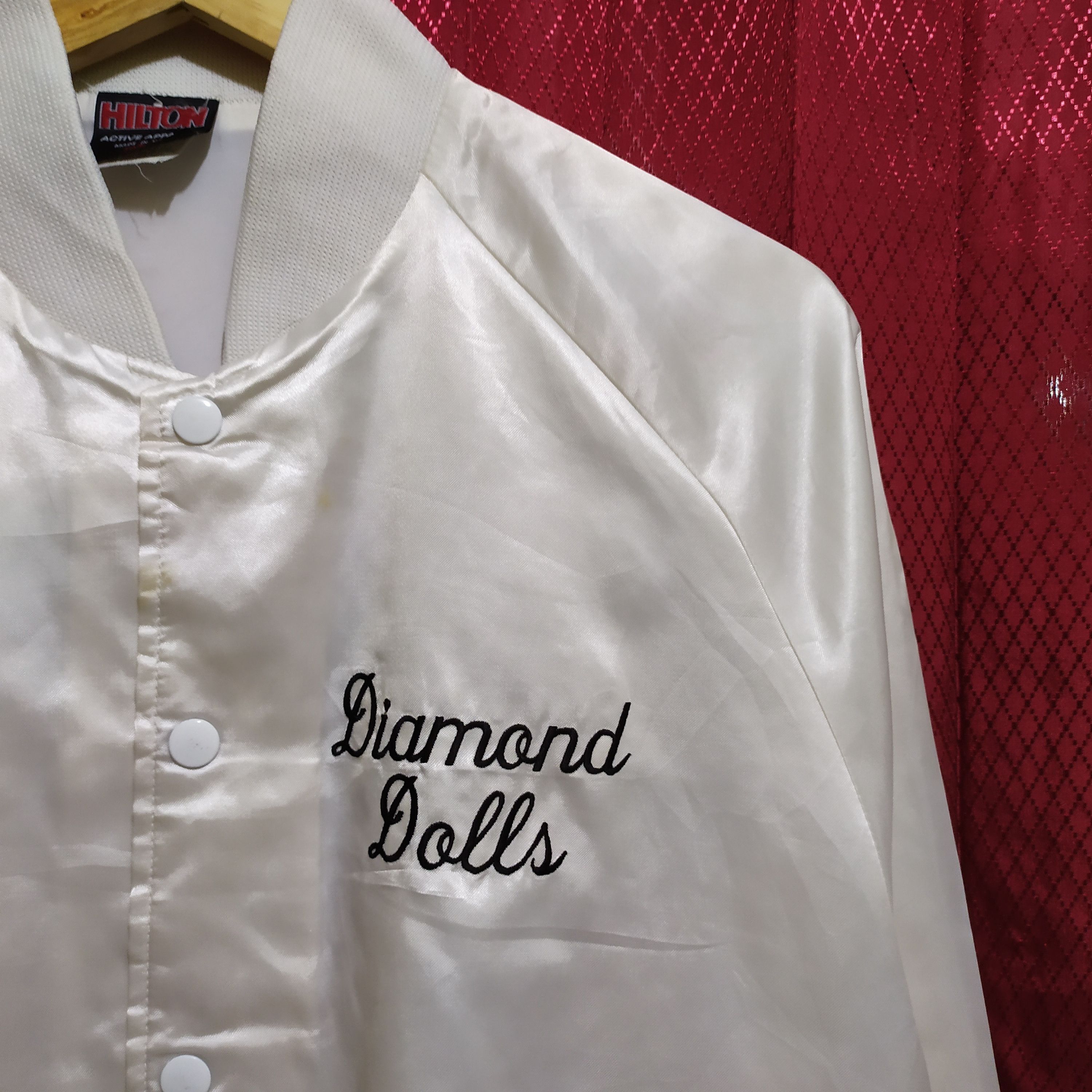 Vintage × WWE × WWF Vintage wwe/wwf varsity jacket diaomond dolls Size US L / EU 52-54 / 3 - 2 Thumbnail