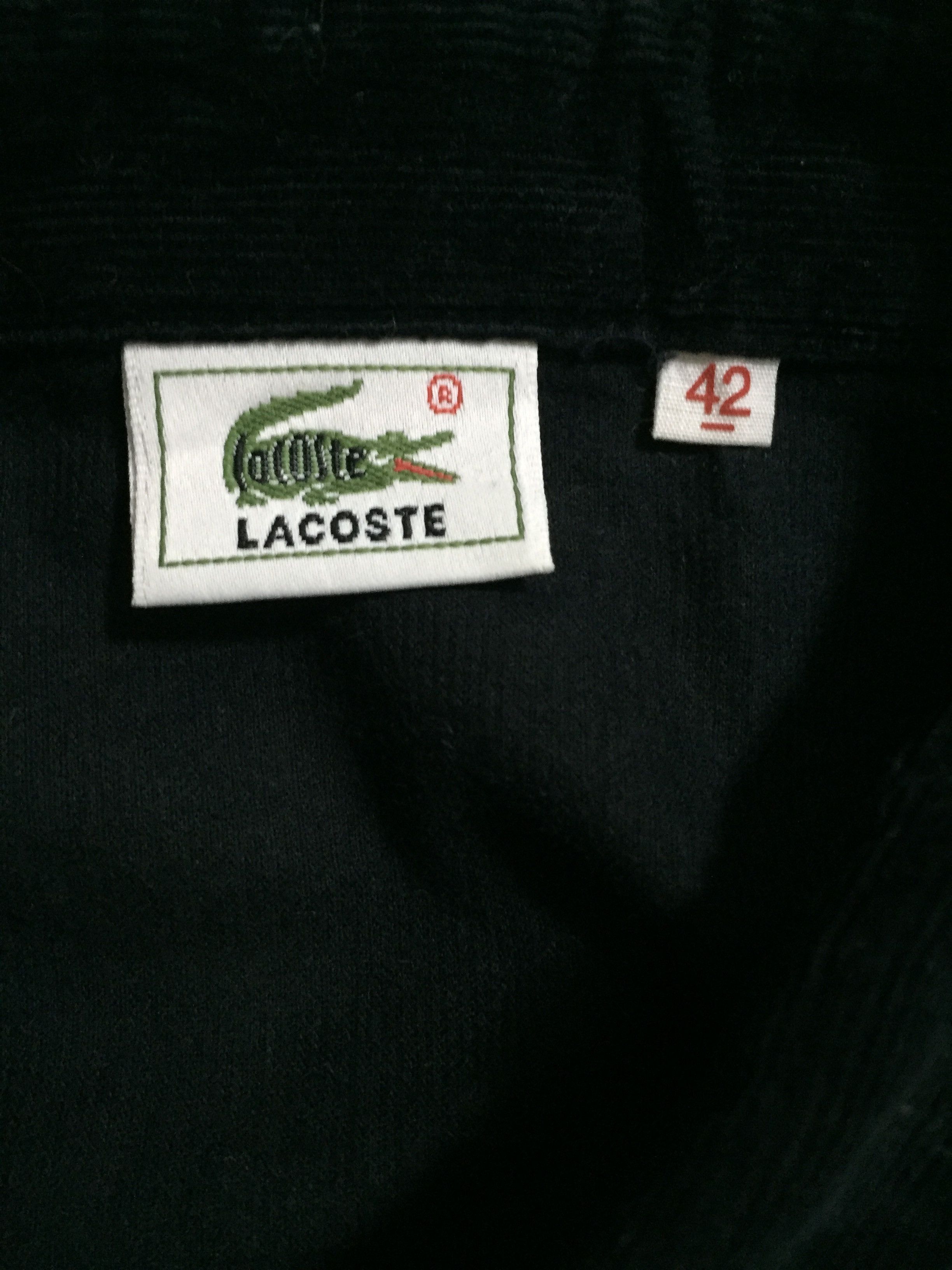 Lacoste Lacoste Long Sleeve Women Corduroy Shirt Size US M / EU 48-50 / 2 - 5 Thumbnail