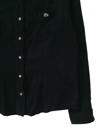 Lacoste Lacoste Long Sleeve Women Corduroy Shirt Size US M / EU 48-50 / 2 - 2 Thumbnail