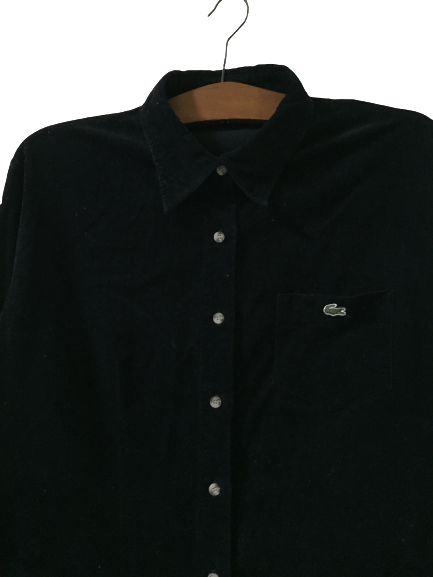 Lacoste Lacoste Long Sleeve Women Corduroy Shirt Size US M / EU 48-50 / 2 - 4 Thumbnail
