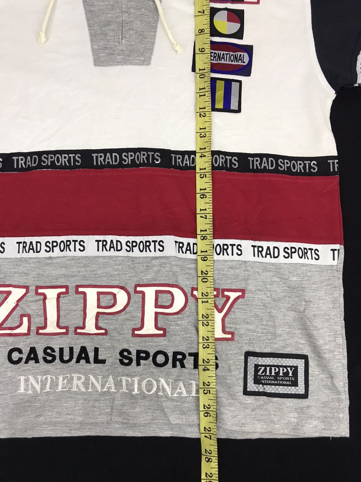 Japanese Brand Vintage Ledolno Sc Sport Zippy Polo Tee Colour Block Size US L / EU 52-54 / 3 - 6 Thumbnail