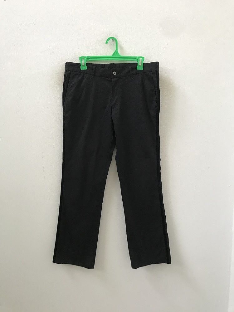 Burberry Burberry Black Label Side Stripe Stretchable Black Trouser Size US 31 - 2 Thumbnail