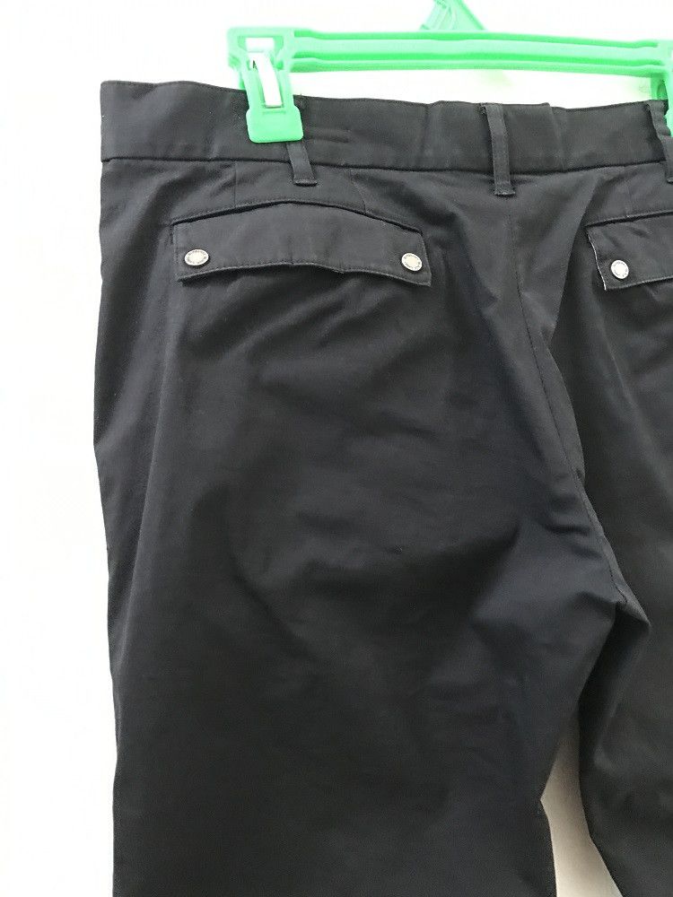 Burberry Burberry Black Label Side Stripe Stretchable Black Trouser Size US 31 - 9 Thumbnail