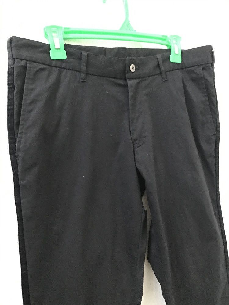 Burberry Burberry Black Label Side Stripe Stretchable Black Trouser Size US 31 - 3 Thumbnail