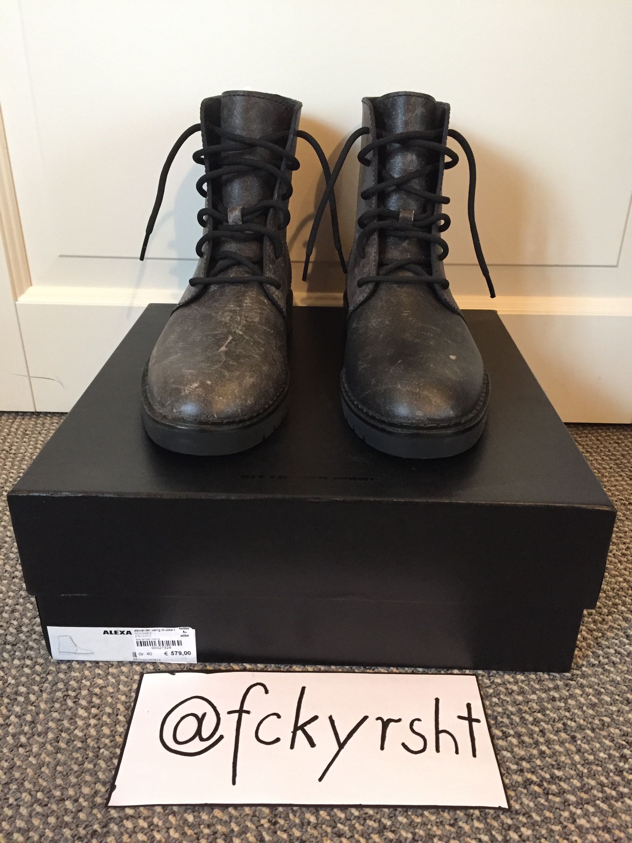 Alexander wang kent hot sale high chukka boot