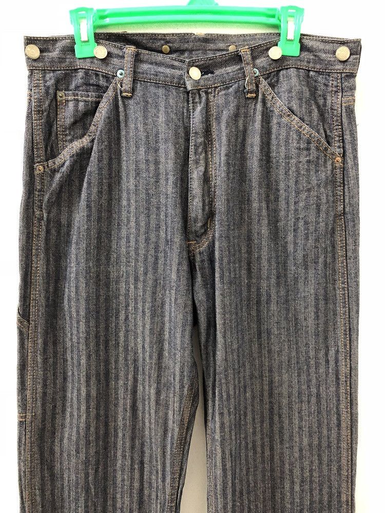 Hysteric Glamour Vtg HG Made in Japan Striped Twill Pant Size US 32 / EU 48 - 2 Thumbnail