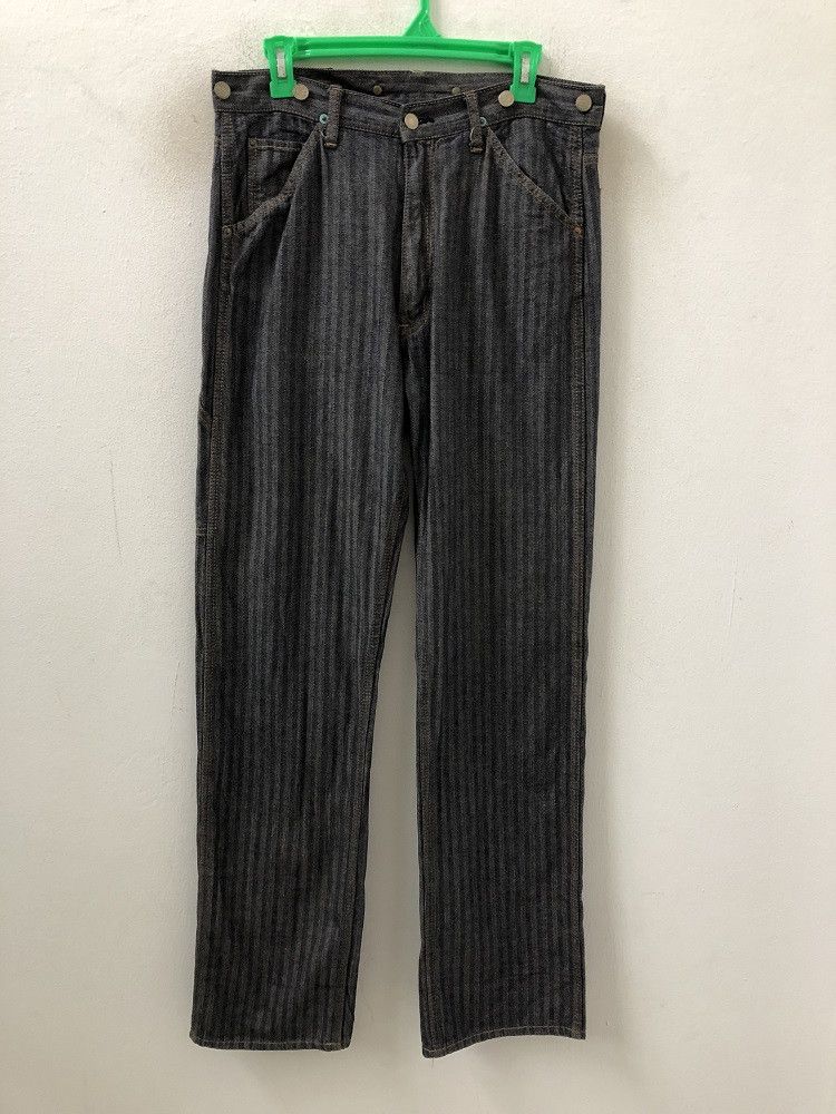 Hysteric Glamour Vtg HG Made in Japan Striped Twill Pant Size US 32 / EU 48 - 1 Thumbnail