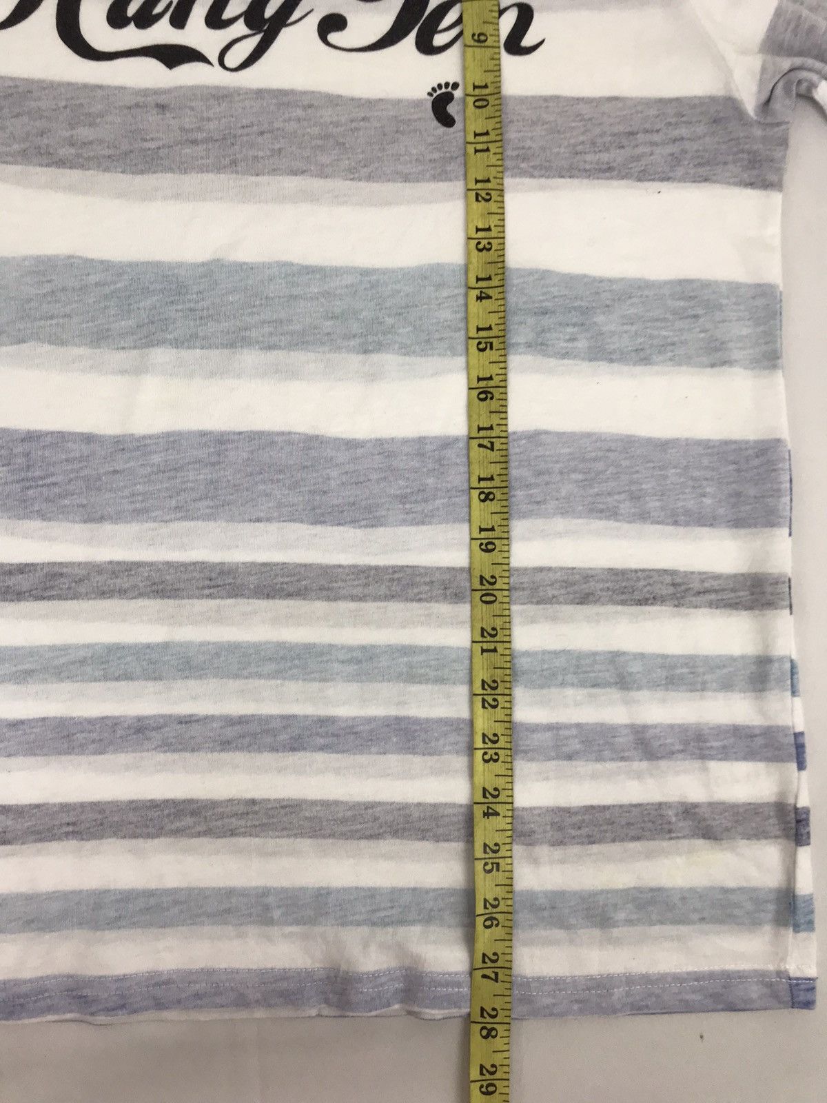 Hang Ten Vintage Hang Ten Striped Tee Outdoor Spell Out Size US L / EU 52-54 / 3 - 6 Thumbnail