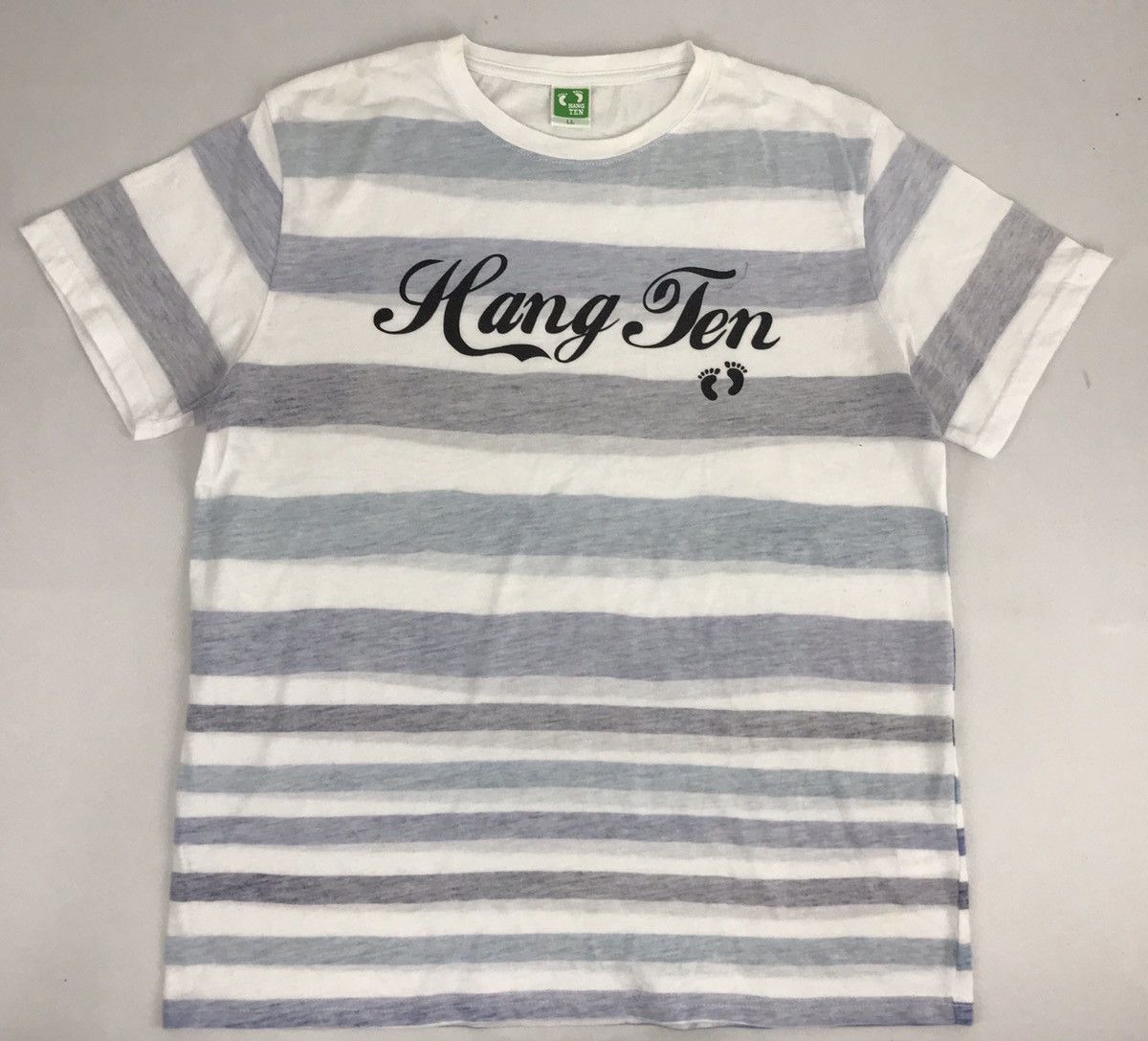 Hang Ten × Surf Style × Vintage Vintage Hang Ten Striped Tee Outdoor ...