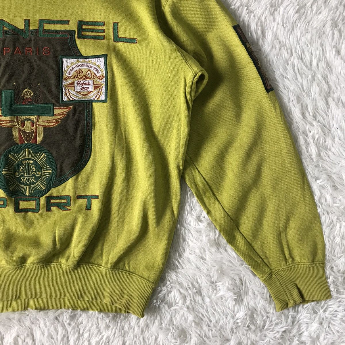 Lancel Lancel Sport Big Embroidered Sweatshirt Made in Japan Size US M / EU 48-50 / 2 - 4 Thumbnail
