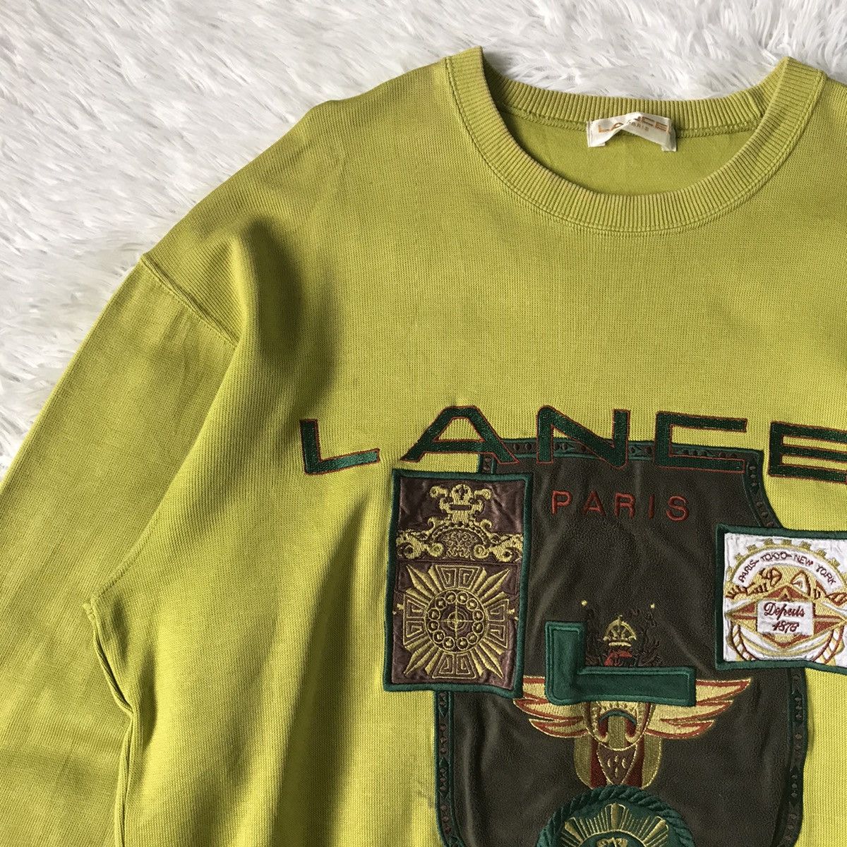 Lancel Lancel Sport Big Embroidered Sweatshirt Made in Japan Size US M / EU 48-50 / 2 - 6 Thumbnail