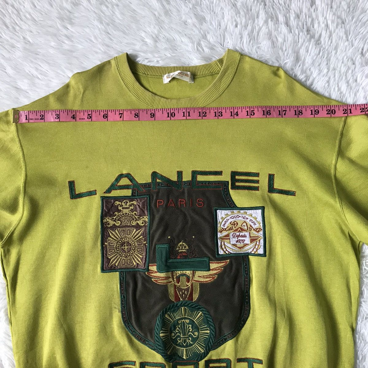 Lancel Lancel Sport Big Embroidered Sweatshirt Made in Japan Size US M / EU 48-50 / 2 - 21 Thumbnail