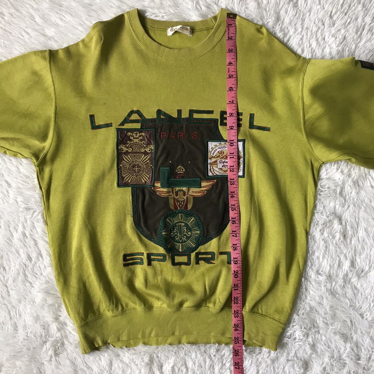 Lancel Lancel Sport Big Embroidered Sweatshirt Made in Japan Size US M / EU 48-50 / 2 - 20 Thumbnail