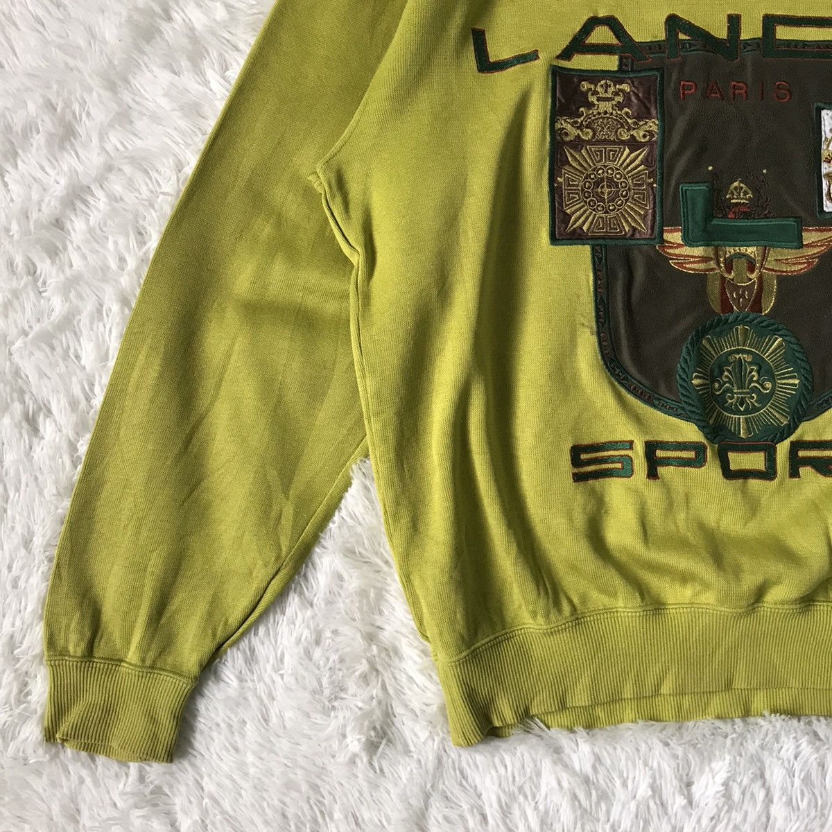 Lancel Lancel Sport Big Embroidered Sweatshirt Made in Japan Size US M / EU 48-50 / 2 - 3 Thumbnail