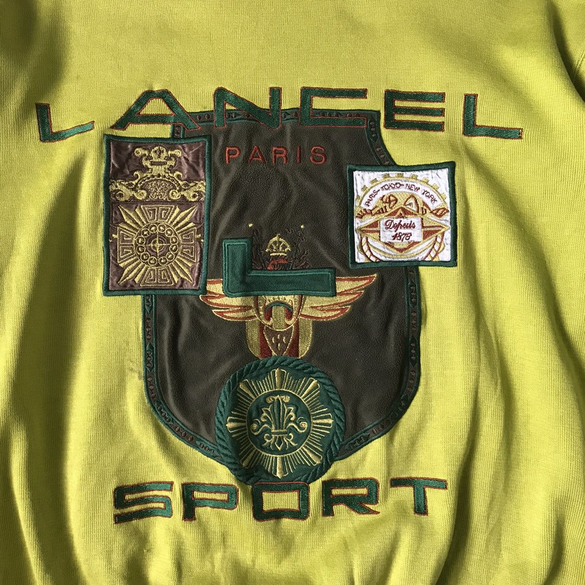 Lancel Lancel Sport Big Embroidered Sweatshirt Made in Japan Size US M / EU 48-50 / 2 - 7 Thumbnail
