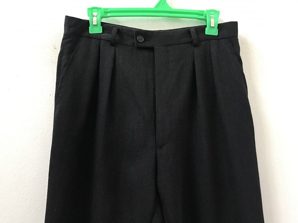 Paul Smith Paul Smith Made in Japan Striped Wool Black Trouser Pant Size US 30 / EU 46 - 2 Thumbnail