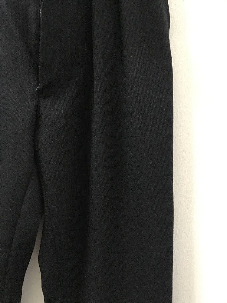 Paul Smith Paul Smith Made in Japan Striped Wool Black Trouser Pant Size US 30 / EU 46 - 6 Thumbnail