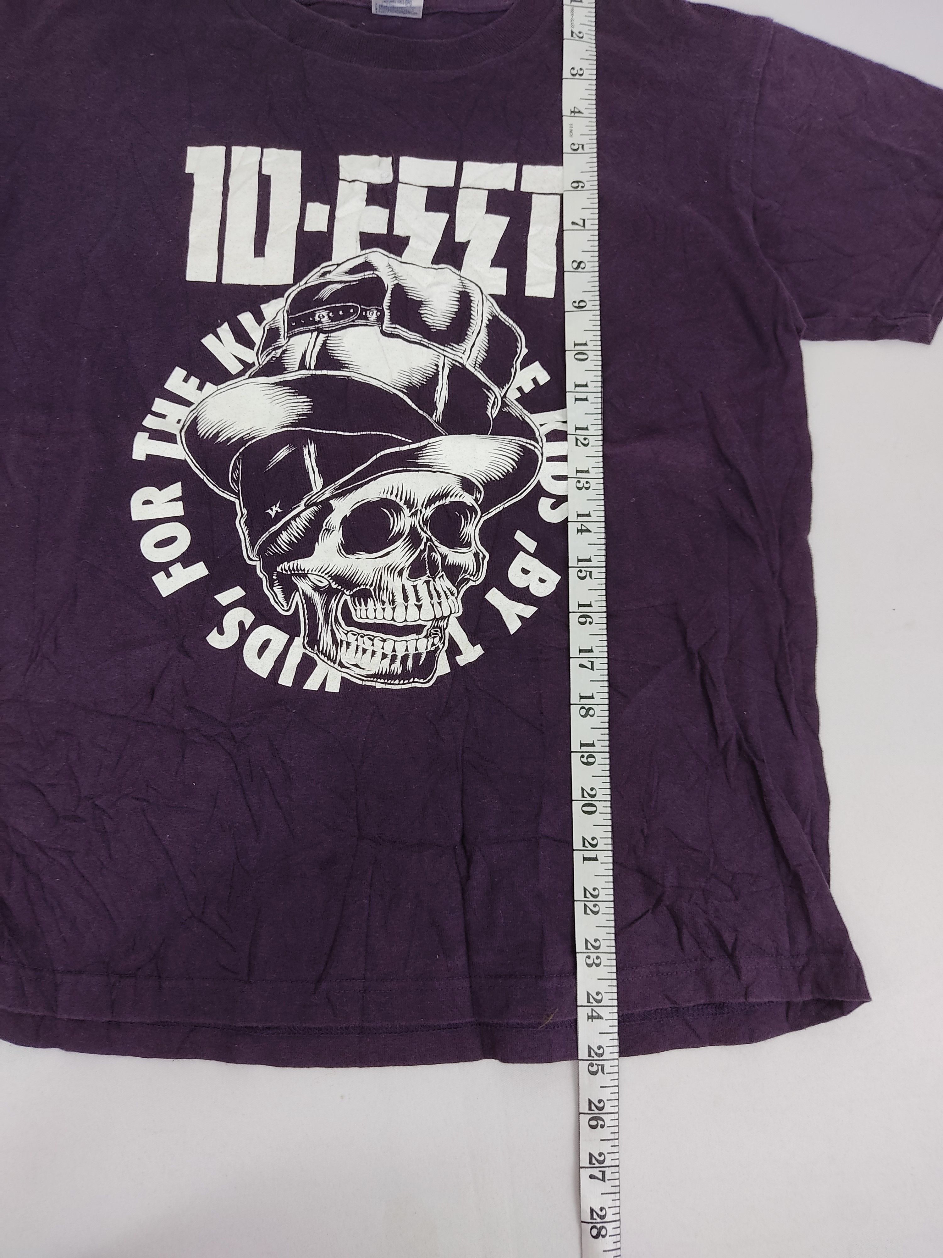 Band Tees 10-Feet Big Skull Character Spell Out Tee Streetwear Size US S / EU 44-46 / 1 - 7 Thumbnail