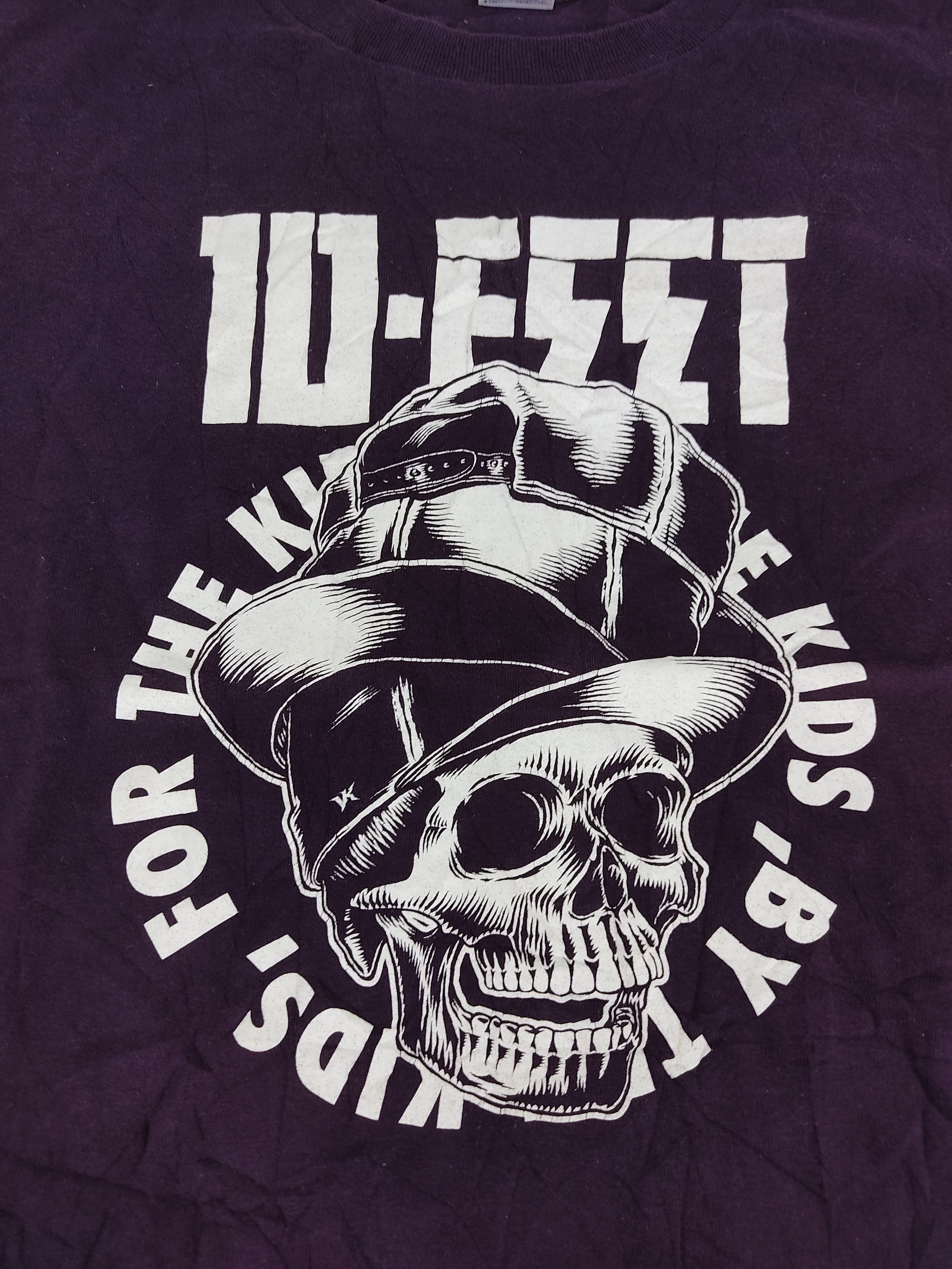Band Tees 10-Feet Big Skull Character Spell Out Tee Streetwear Size US S / EU 44-46 / 1 - 3 Thumbnail