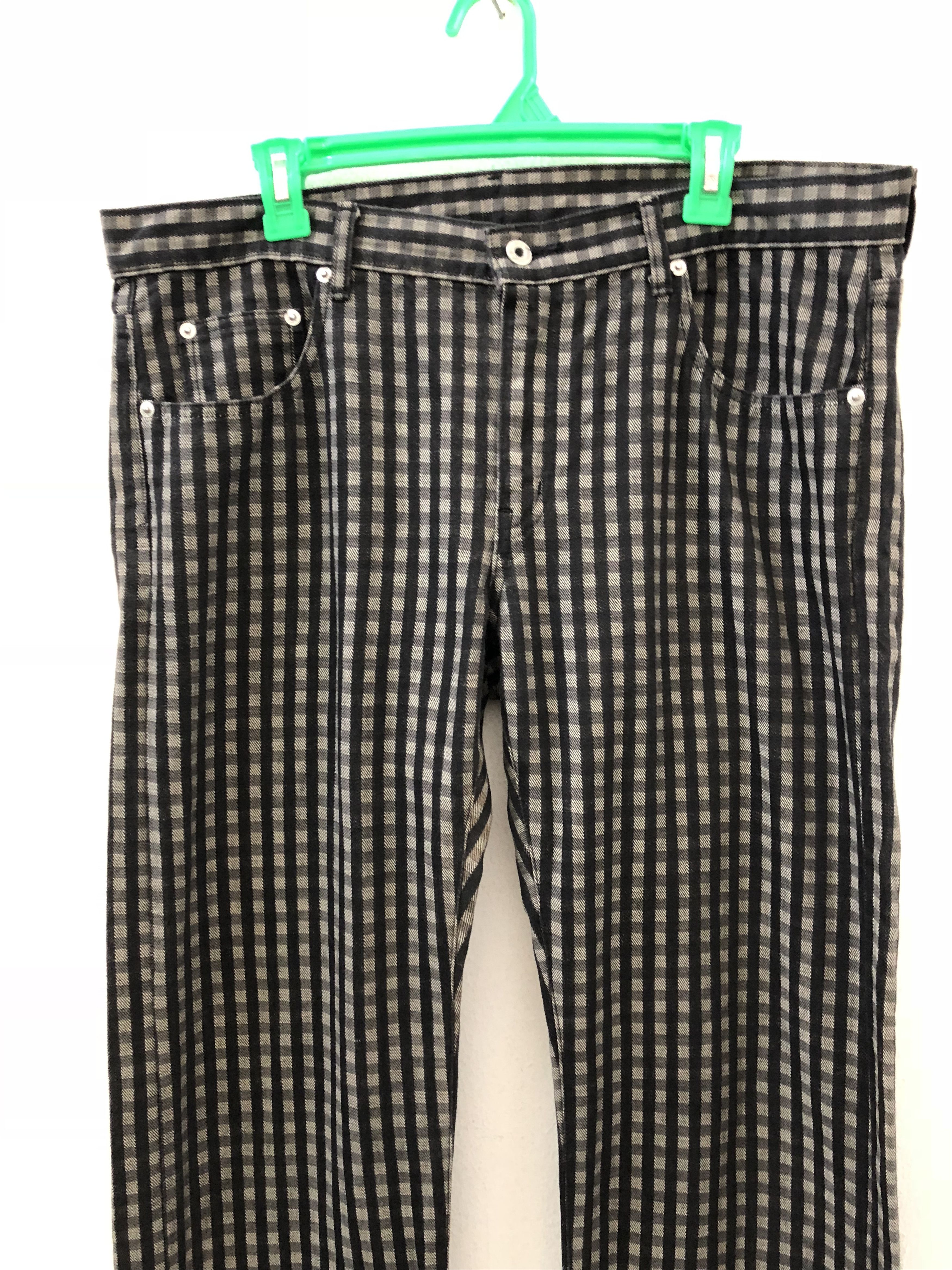 Neighborhood 2002 Neighborhood Japan Checks Narrow Denim Jeans Size US 36 / EU 52 - 6 Thumbnail