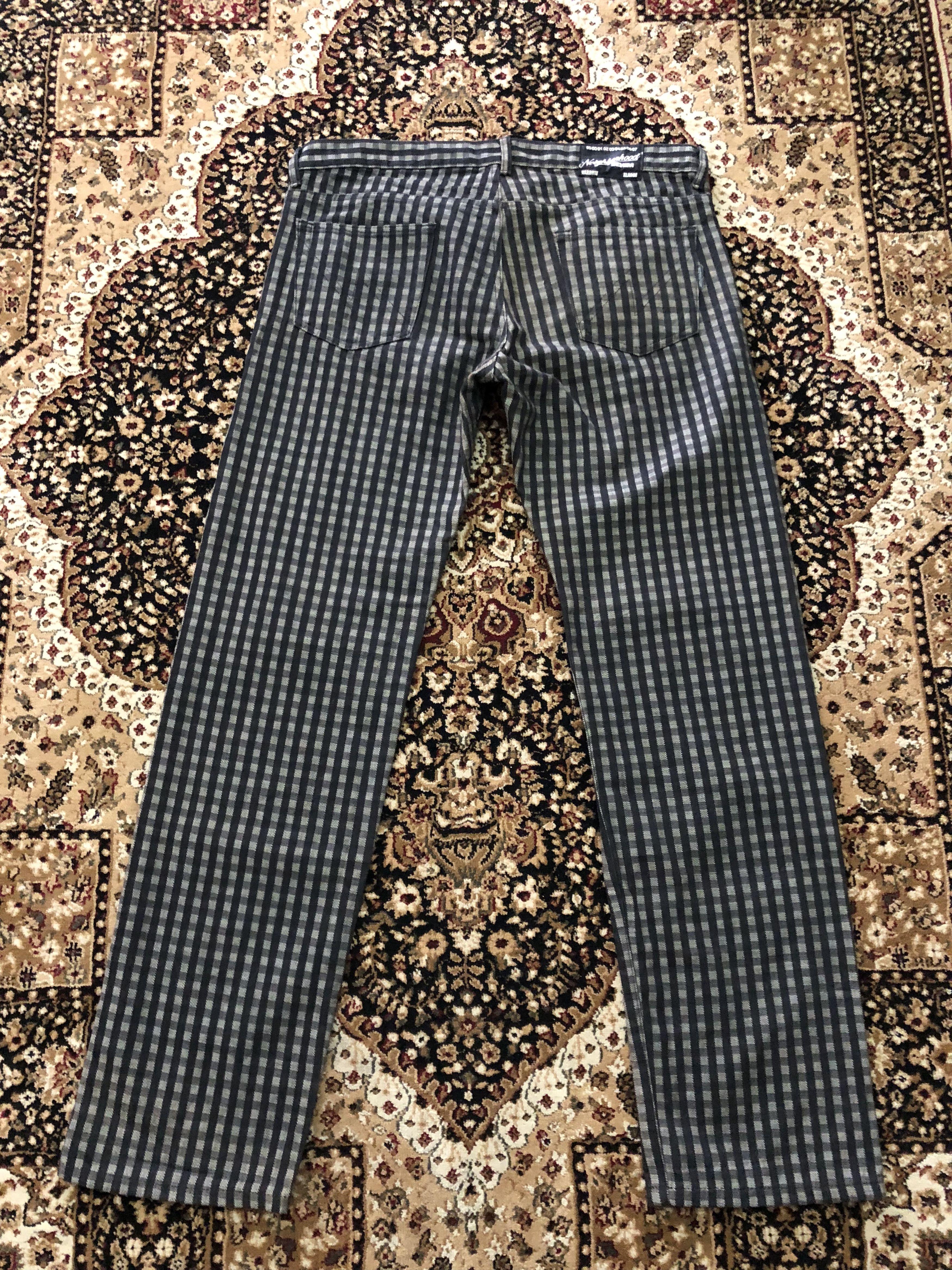 Neighborhood 2002 Neighborhood Japan Checks Narrow Denim Jeans Size US 36 / EU 52 - 3 Thumbnail