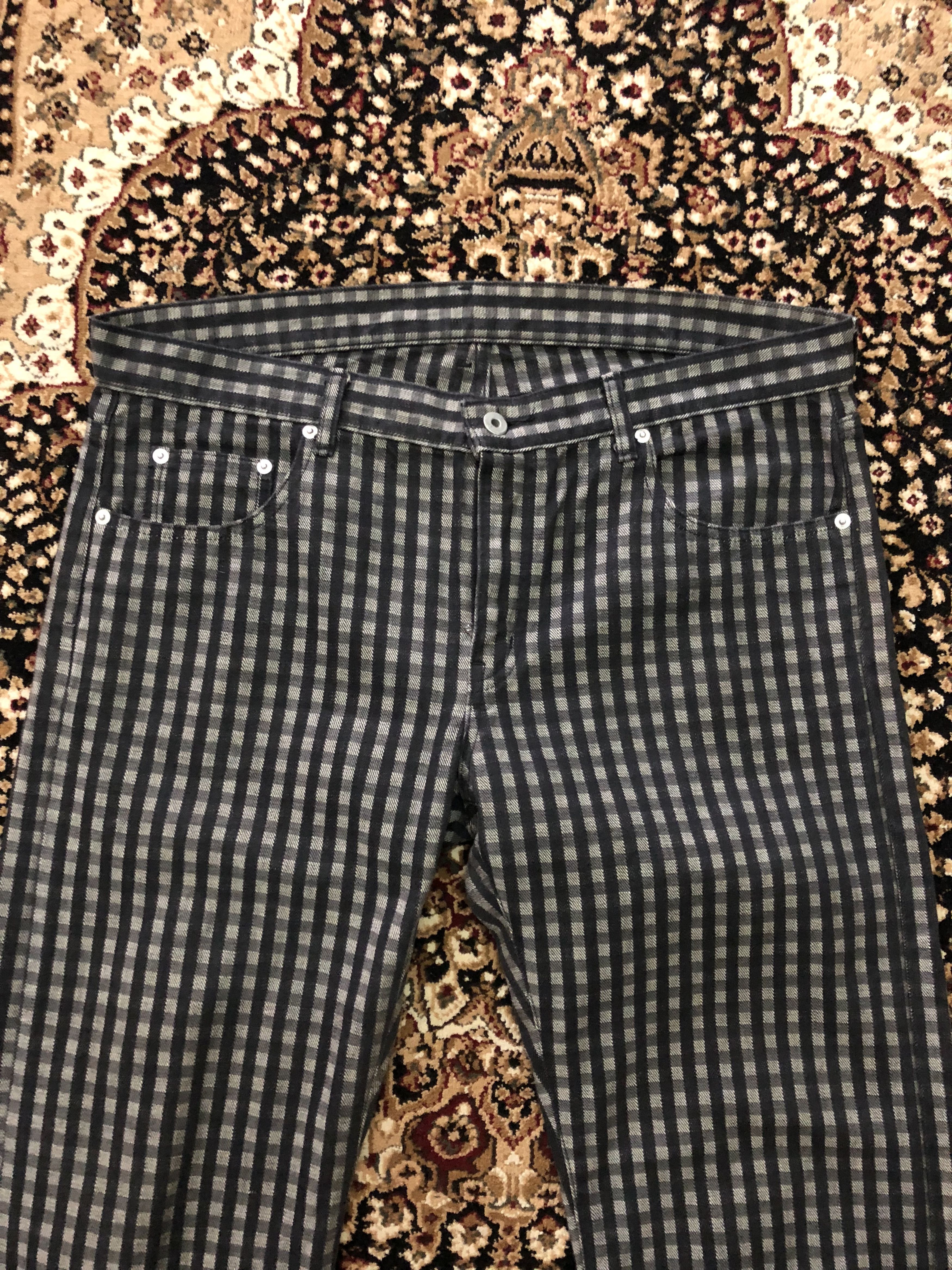 Neighborhood 2002 Neighborhood Japan Checks Narrow Denim Jeans Size US 36 / EU 52 - 2 Thumbnail